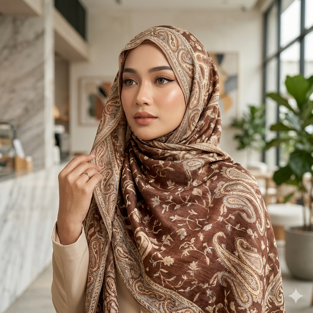 Pashmina Hijab Rathisadaily